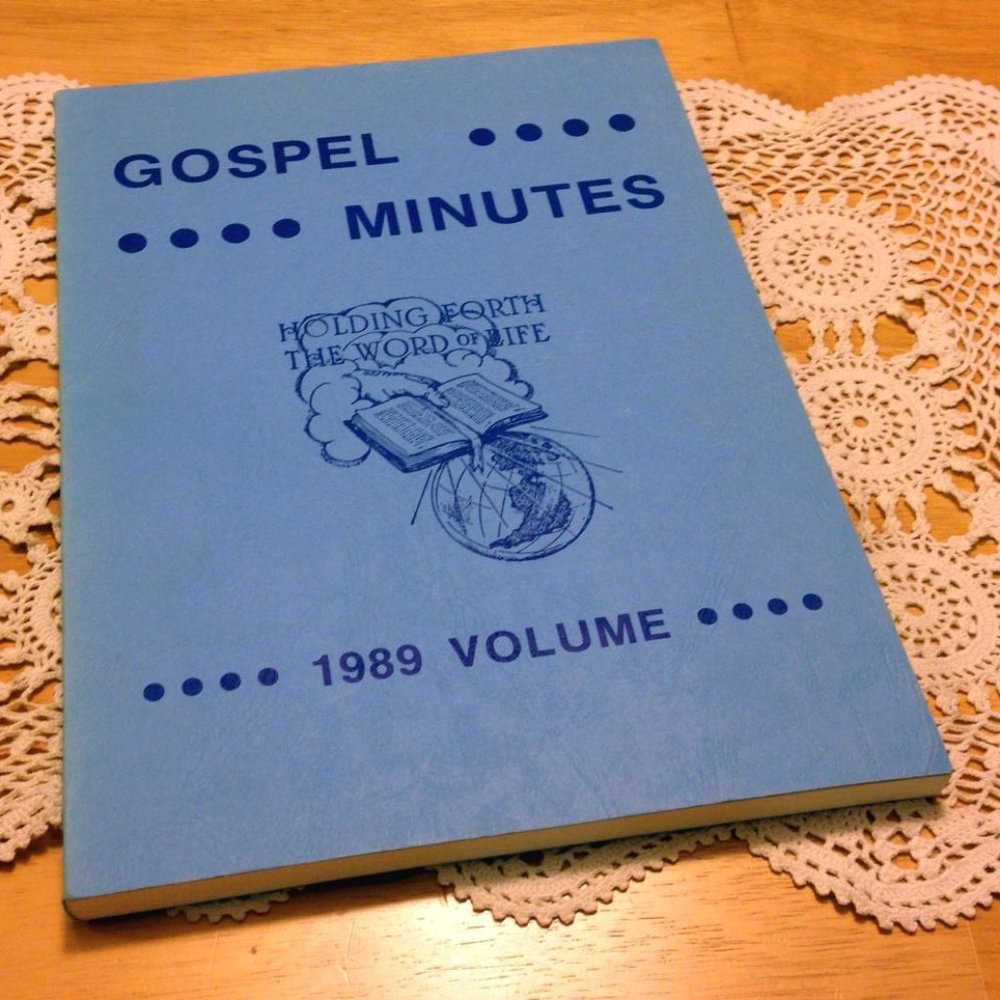Vintage Gospel Minutes - Church of Christ yearly compilation